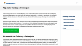 What Trelleborgswinoujscie.se website looked like in 2021 (3 years ago)