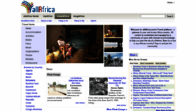 What Travel.allafrica.com website looked like in 2021 (3 years ago)