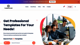 What Themexriver.com website looked like in 2021 (4 years ago)