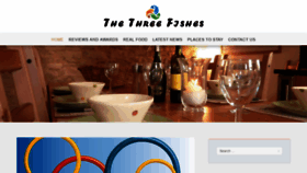 What Thethreefishes.com website looked like in 2021 (3 years ago)