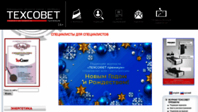 What Tehsovet.ru website looked like in 2021 (3 years ago)