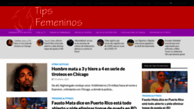 What Tipsfemeninos.com website looked like in 2021 (3 years ago)