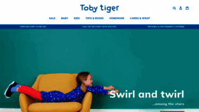 What Tobytiger.co.uk website looked like in 2021 (3 years ago)