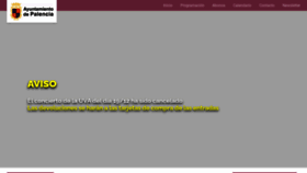 What Teatroprincipaldepalencia.es website looked like in 2021 (3 years ago)