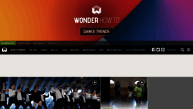 What Trendy-dancing.wonderhowto.com website looked like in 2021 (3 years ago)