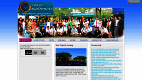 What Thpt-nguyenkhuyen.edu.vn website looked like in 2021 (3 years ago)
