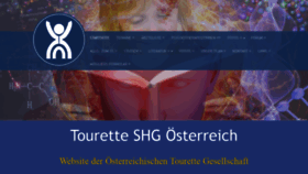 What Tourette.at website looked like in 2021 (3 years ago)