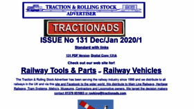 What Tractionads.co.uk website looked like in 2021 (3 years ago)