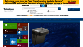 What Tododeagua.mx website looked like in 2021 (3 years ago)