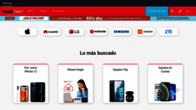 What Tiendaclaro.pe website looked like in 2021 (3 years ago)