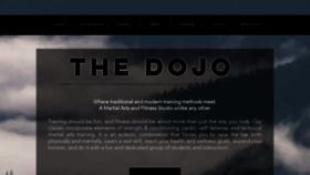What Thedojofc.com website looked like in 2021 (3 years ago)
