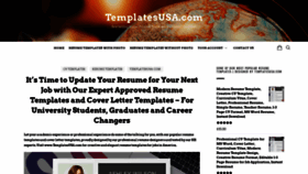 What Templatesusa.com website looked like in 2021 (3 years ago)
