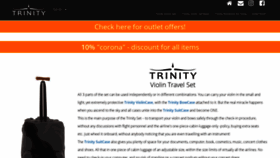 What Trinitycase.com website looked like in 2021 (3 years ago)