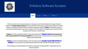 What Trilosoft.com website looked like in 2021 (3 years ago)