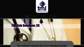 What Tmj-painsolutions.com website looked like in 2021 (3 years ago)