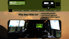 What Theecotrailer.com website looked like in 2021 (3 years ago)