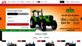What Tractorjunction.com website looked like in 2021 (3 years ago)