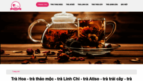 What Trahoa.com.vn website looked like in 2021 (4 years ago)