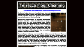 What Terrazzofloorcleaning.com website looked like in 2021 (3 years ago)