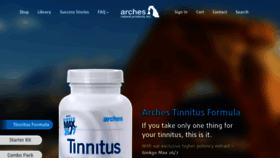 What Tinnitusformula.com website looked like in 2021 (3 years ago)