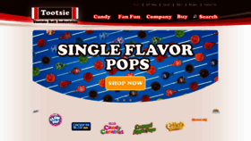 What Tootsie.com website looked like in 2021 (3 years ago)
