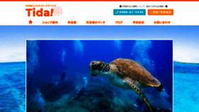 What Tida-ishigaki.com website looked like in 2021 (3 years ago)