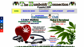 What Thc-thehumboldtconnection.org website looked like in 2021 (3 years ago)