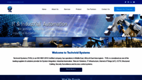What Techvividsystems.com website looked like in 2021 (3 years ago)