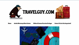 What Travelguy.com website looked like in 2021 (3 years ago)