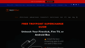 What Troypoint.com website looked like in 2021 (3 years ago)