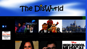 What Thedisworld.com website looked like in 2021 (3 years ago)