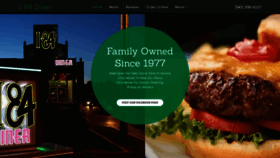 What Thei84diner.com website looked like in 2021 (3 years ago)