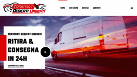 What Trasportidedicatiurgenti.it website looked like in 2021 (3 years ago)