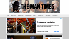 What Themantimes.com website looked like in 2021 (3 years ago)