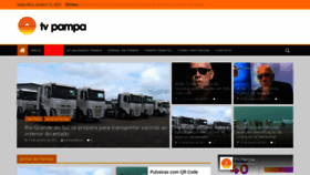What Tvpampa.com.br website looked like in 2021 (3 years ago)