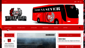 What Tribunasever.cz website looked like in 2021 (3 years ago)
