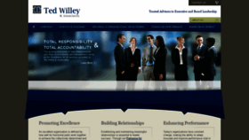 What Tedwilley.com website looked like in 2021 (3 years ago)