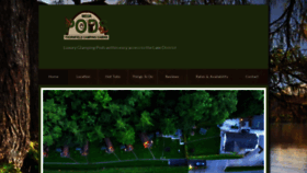 What Thornfieldcampingcabins.co.uk website looked like in 2021 (3 years ago)