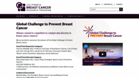 What Topreventbreastcancer.com website looked like in 2021 (3 years ago)