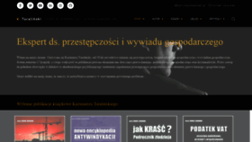 What Turalinski.pl website looked like in 2021 (3 years ago)