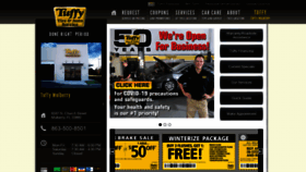 What Tuffymulberry.com website looked like in 2021 (3 years ago)