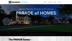 What Theparadeofhomes.org website looked like in 2021 (3 years ago)