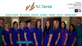 What Tlcdentalenid.com website looked like in 2021 (3 years ago)