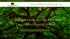 What Treemen.org website looked like in 2021 (3 years ago)