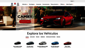 What Toyotapr.com website looked like in 2021 (3 years ago)