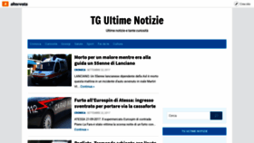 What Tgultimenotizie.altervista.org website looked like in 2021 (3 years ago)