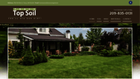 What Tracytopsoil.com website looked like in 2021 (3 years ago)