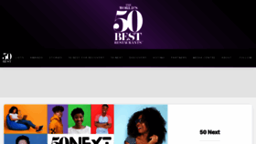 What Theworlds50best.com website looked like in 2021 (3 years ago)