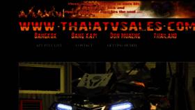 What Thaiatvsales.com website looked like in 2021 (3 years ago)