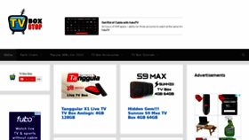 What Tvboxstop.com website looked like in 2021 (3 years ago)